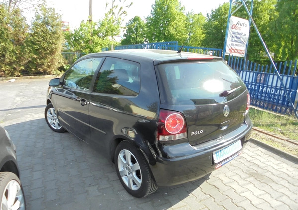Volkswagen Polo cena 14800 przebieg: 189800, rok produkcji 2009 z Sieraków małe 596
